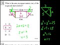 CA Geometry: Pythagorean Theorem, Area