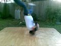Head spin machine gravity breakdance rope