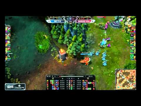 lol - LOL Champions Summer 2014 SKT T1 K vs. SAMSUNG White_R8 2014.07.23 Thanks for watching subscribe & comment Facebook - http://www.facebook.com/ongamenetTV.