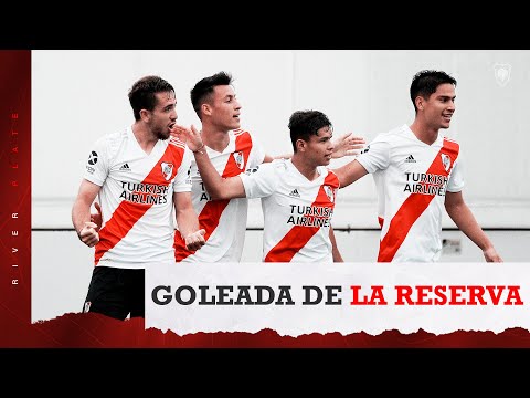 Los SIETE goles de la Reserva a Colón 