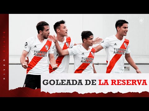 Los SIETE goles de la Reserva a Coln 