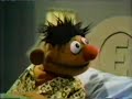 ernie   bert: shoe dropping neighbor  classic sesame street 