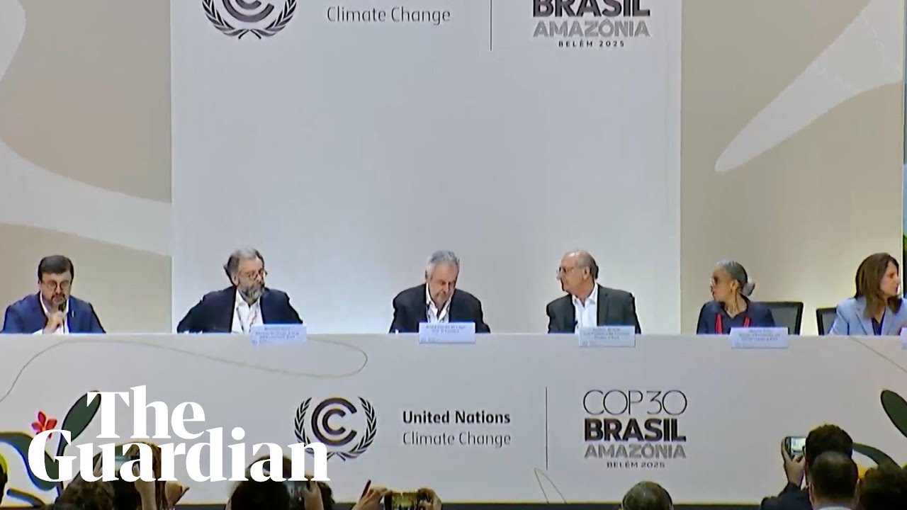Cop30: Representatives for the presidency hold a daily briefing – watch live