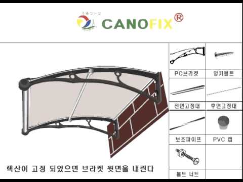 how to build a door canopy yourself