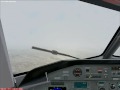 Fs2004 Majestic Dash 8 Landing  in bad weather
