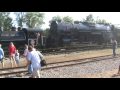 0-4-0 Triple Header pulling Berkshire Pere Marquette 1225 at Train Festival 2009