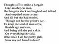 John Kinsella's Lament for Mrs Mary Moore by W.B. Yeats