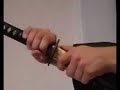 iaido closeup - sword art