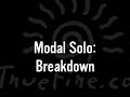 TrueFire: Modal Solo 1