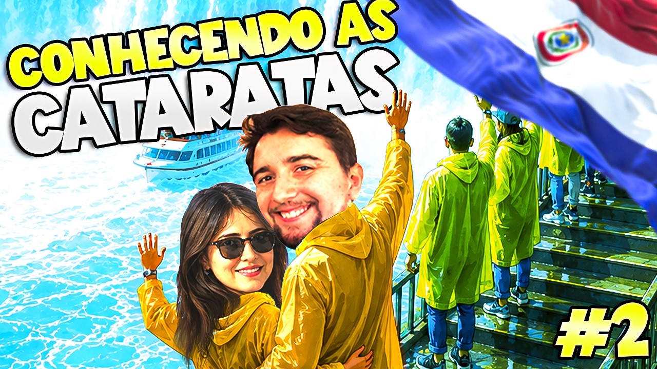 FOZ não é só PARAGUAI! Vamos conhecer as CATARATAS!