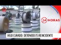 Hilo curado: Detenido es reincidente