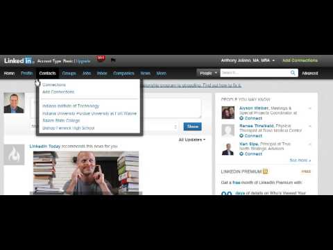 how to edit linkedin profile