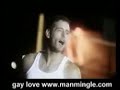 Gay boys disco - Passion love in summer night