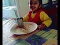 Devanshi .........having food!!