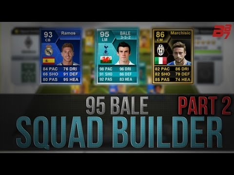 FIFA 13 Ultimate Team - Squad Builder - 95 Bale Player Card And TOTY Ramos Hybrid