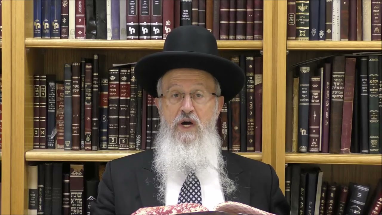 הגאון הרב אברהם יוסף שליט"א מתי צריך להחליף את ה*ים בליל תשעה באב תשפ"ה