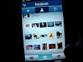Sony Ericsson Experia X1 Facebook Panel