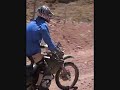 Berg hoch in (fast) vorbildlicher Haltung