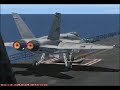 FSX F18 engine failure DURING catapault launch FSX F18 engine failure DURING catapault launch