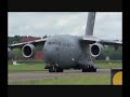 Boeing C-17 Globemaster III in Emmen....