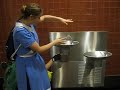 KATARA: MASTER WATERBENDER....by turning on a water fountain