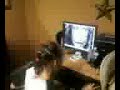 lil sister palying scay maze game 2