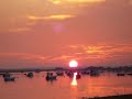 Sunset at Ria Formosa, Cabanas, Portugal