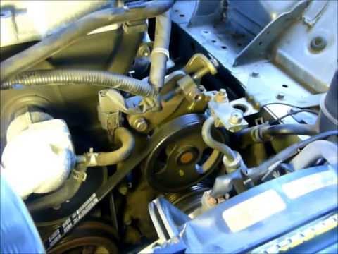 how to remove alternator belt