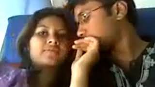 Sudh desi romance in bus  cute girl kissing her bo