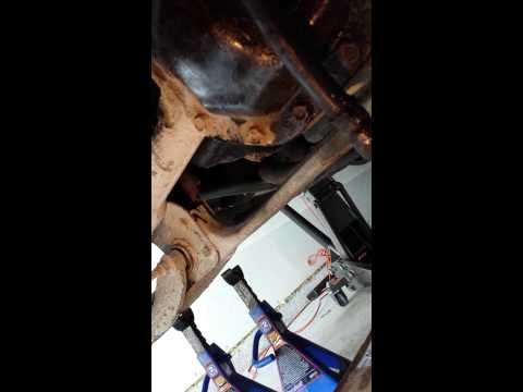 Replacing a rack and pinion on a Dodge Ram