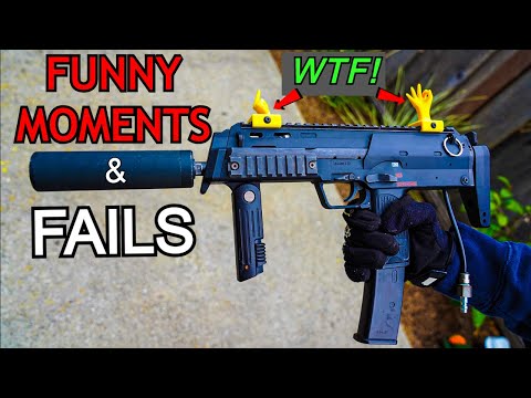 CRAZY FAILS/FUNNY MOMENTS of AIRSOFT! *ULTIMATE COMPILATION*