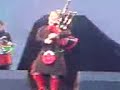 red hot chili pipers play at runrig's outdoor gig at drumnadrochit, loch ness, 18/08/2007