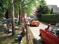 Oldtimertreffen Sondershausen 2009, Rast auf Bauernhof