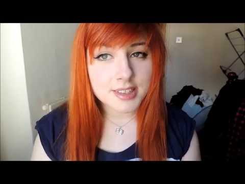 how to dye orange hair black