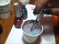 Water Marble Tutorial - China Glaze TTYL & DV8