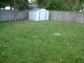 Backyard of the 320 house