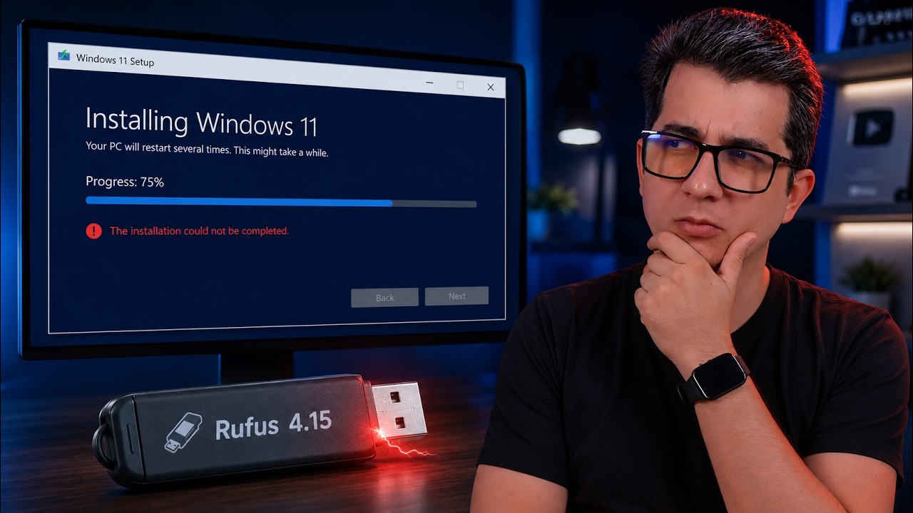 🔴CUIDADO! CHEGOU o Rufus 4.15 Finalmente RESOLVEU os Problemas?