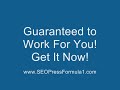 SEO Press Formula Takes the Online Marketing World By Storm! SEO Press Formula Takes the Online Marketing World By Storm!