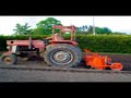 Massey Ferguson 165 using a Howard Rotavator