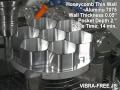 VIBRA-FREE JS Honeycomb (AL) Thin Wall Machining