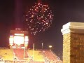 Kent State vs Iowa State Postgame Fireworks