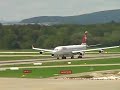 Swiss Airbus 340-300 take-off ZURICH Swiss Airbus 340-300 take-off ZURICH