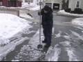 How to Deice Your Driveway and Sidewalk : Using Ice Pick for Deicing Driveway