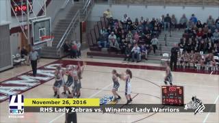 RHS Girls Basketball vs. Winamac Warriors