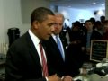 Obama, Biden Lunch On Burgers