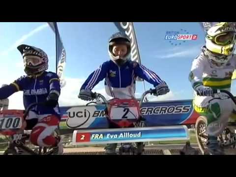 2009 bmx - Coverage of the elite women's final at the fourth and concluding round of the 2009 BMX Supercross World Cup in Fréjus, France. The line-up consists of Eva Ai...