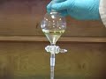 Shows how to go about performing a liquid-liquid extraction using a separating funnel.
