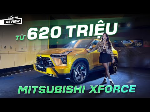 Trên tay nhanh Mitsubishi Xforce: giá từ 620 triệu, đẹp nhất, cao to nhất phân khúc!