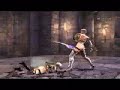 info: unfortunately, we had to change the music. the original music was: tarja turunen - i walk alone. now it's, evanescence - immortal.

this is a combo & skillvid about the soul calibur 4 character ivy by m-j and me. i hope you enjoy watching it.
please leave comments and ratings. =)

----------------------------------------
sricpt:
se = serpent's embrace
sw = sword stance
cl = coiled stance
wp = whip stance
ss = wp 1236173 b+g
cs = sw 3214391 a+g
hs = se b:6b:4b:6b:4b
i = instant = just frame
m = m-j
k = kalas
# = on guard

-----------------------------------------------------------

m: cl 214[b] ~ se a 236a (at the very beginning)
k: wp 1b ~ 2b+k b+k ~ sw 6b8 (at the very beginning)
m: sw 22b ~ 214k
m: sw 22b ~ 6b8
k: wp ws b *ducks m's sw 4a* ~ 6aa
m: sw ch 214k ~ 214k
k: sw ch 214k a+k ~ cl 236bb 
m: # wp 3[b] ~ se a 236a
k: wp 3[b] ~ se hs
k: #wp 3[b] ~ se k *interrupts m's wp 3a* ~ hs
m: wp 22b ~ 3b+k ro
k: wp ch 3[b] ~ se 66[k] ~ 1kb
m: sw 3[b+k] a+k ~ cl 236bb
m: sw 44b ~ 66k ~ 2a+b
m: cl a+b a ~ 6b8
m: # cl a+b b+k ~ sw 22k *under k's sw 1a* ~ sw 3b
k: wp 1b ~ 2b+k b+k ~ sw 6b8
m: wp 22a ~ bt a+b ~ 3b+k ro
k: sw ch 214k a+k ~ cl 214[b] ~ se hs
k: ss after the blockstun of cl m's 236bb
k: ss in wp 4a+b
k: wp 4a+b ~ ss after the blockstun of m's sw 3b
m: cl ch a[a] ~ # wp 3[b] ~ se a 236a
k: # sw 2a ~ ics
k: sw 6b ~ ics whiff
k: sw 6b ~ cs
m: sw ws b ~ bt a+b ~ 6b8
m: sw ws b a+k ~ cl bt a+b a+k ~ wp 3b+k ro
k: cl 214[b] ~ se hs
k: cs after the blockstun of m's se 66[k]
k: ss after guard impact
m: # cl 3b ~ cl ch 1a a+k ~ 3b+k ro
m: sw 66b ~ 22k *interrupts by k's sw ch 9b ~ 214k*
m: sw 66b ~ 6b8 *catches k out of sw 9b*
k: cl a+b b+k ~ sw ics
m: cl ch 33a ~ 4bb a+k ~ wp 6[a+b] (at the end)
k: critical finisher (at the end)

m&k: 4a+b auto gi
m - stewardess ivy: sw ws b a+k ~ cl bt a+b a+k ~ wp 3b+k ro