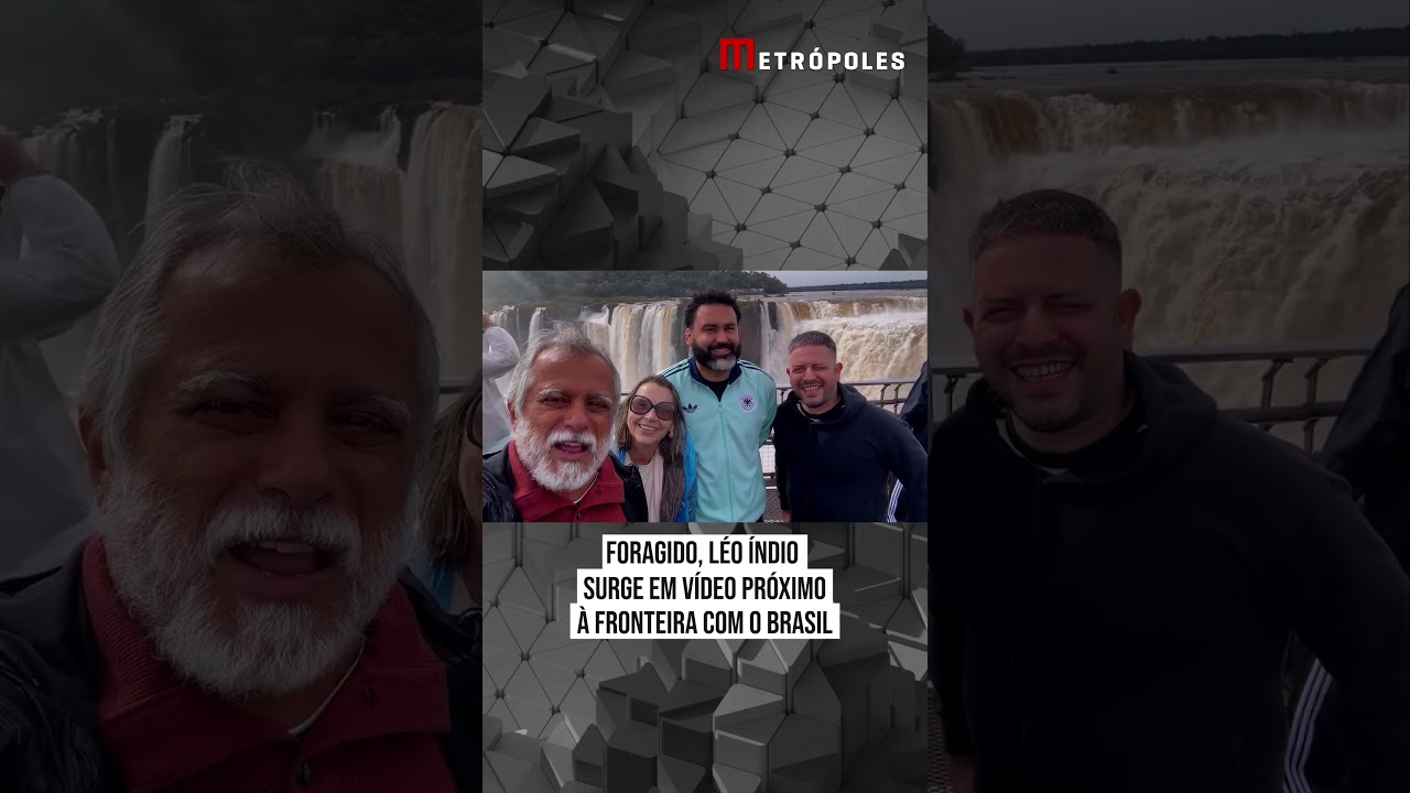 Foragido, Léo Índio surge em vídeo próximo à fronteira com o Brasil